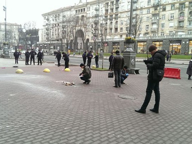 В Киеве возле КГГА прогремел взрыв – СМИ (ФОТО)