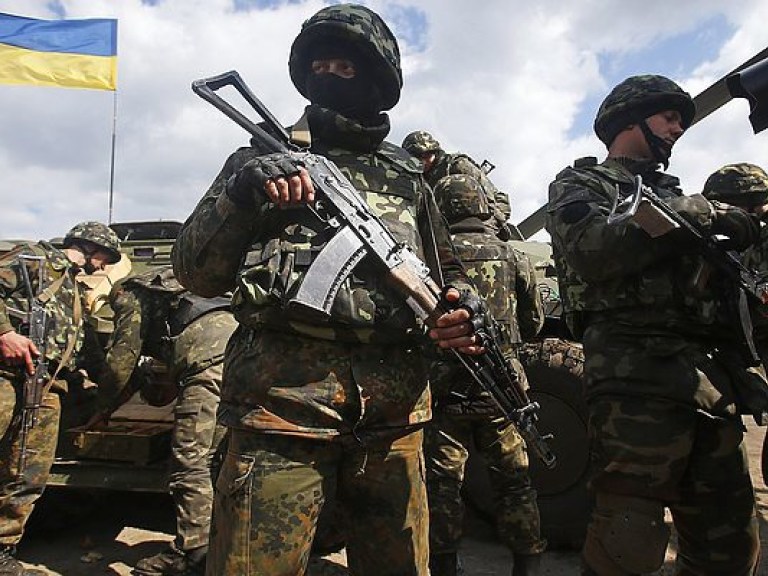 За сутки в зоне АТО ранены шесть украинских военных
