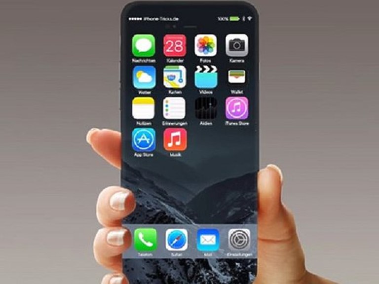 IPhone 8 оснастят изогнутым пластиковым OLED-дисплеем — СМИ (ФОТО)