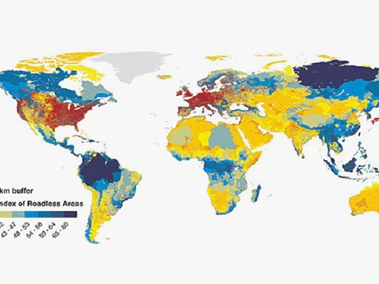 80% земной поверхности относится к  бездорожью – ученые (ФОТО)
