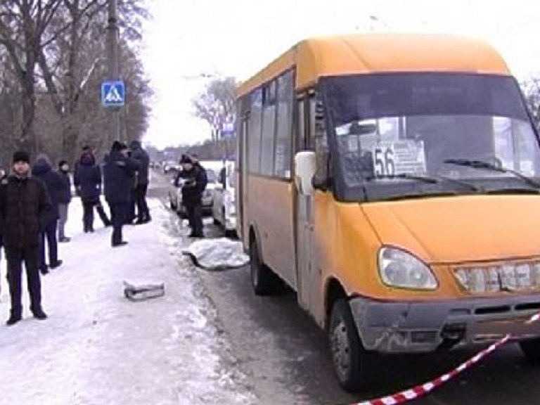 В Сумах маршрутка насмерть сбила мужчину (ФОТО)