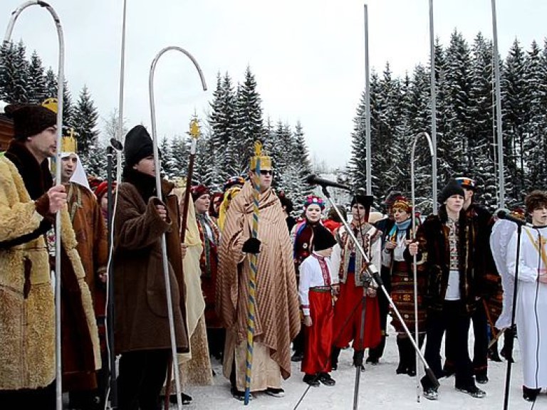 7 января в центре Киева состоится рождественское шествие с колядками и вертепом