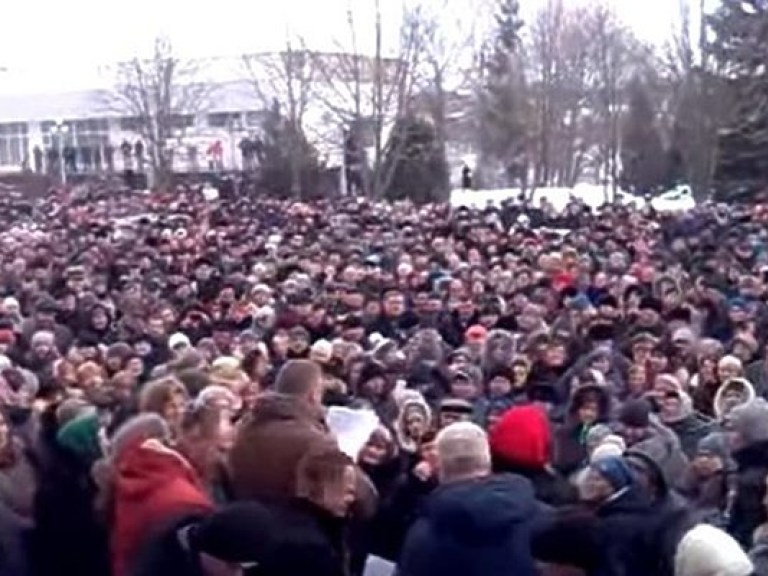 В Винницкой области начался медицинский майдан (ФОТО, ВИДЕО)