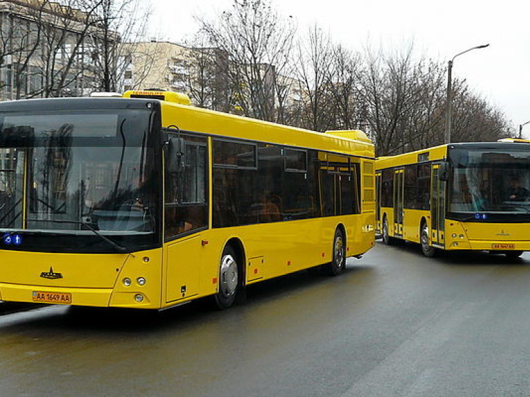 В феврале в Киеве запустят 50 новых автобусов