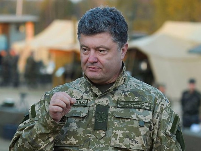 Порошенко планирует провести референдум о вступлении Украины в НАТО