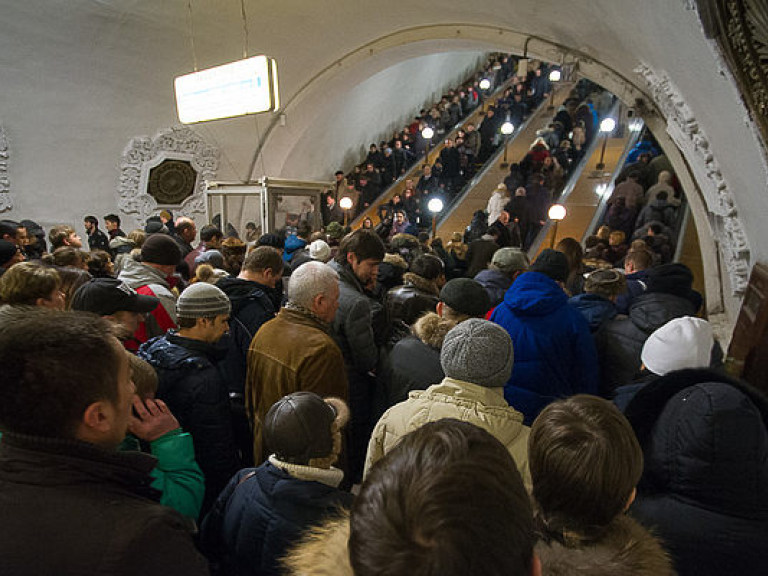 6 февраля столичным метро воспользовалось на 107 тысяч пассажиров больше в связи со снегопадом