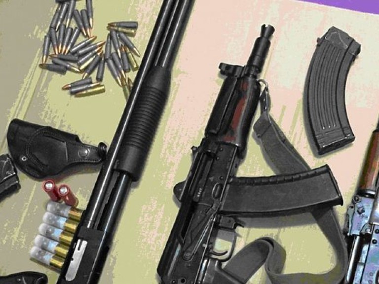 В 2016 году в Киеве изъяли более 500 единиц оружия