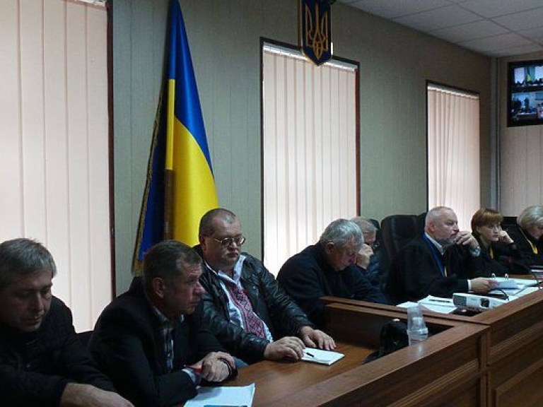 В Святошинском суде Киева продолжили рассмотрение дела экс-беркутовцев