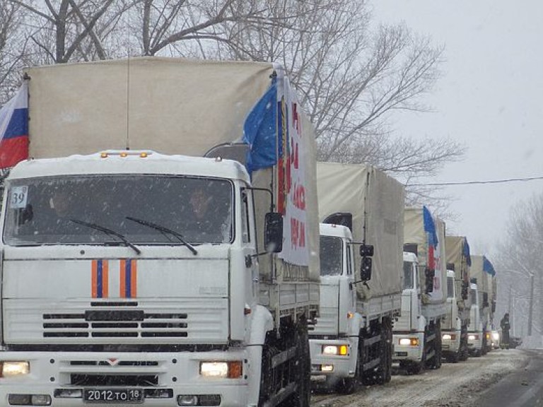 РФ отправит в Донецкую область еще четыре «гуманитарных конвоя»