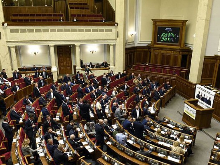 Рада приняла проект постановления об отчете ОБСЕ по выборам в Госдуму РФ