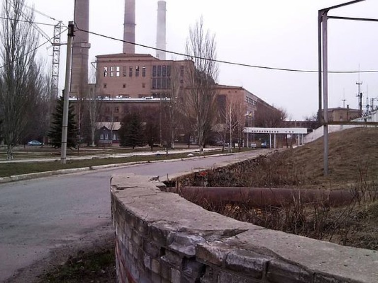 На Донбассе остановилась Мироновская ТЭС