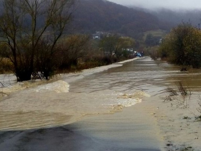 На Закарпатье в главных реках региона поднялся уровень воды (ВИДЕО)