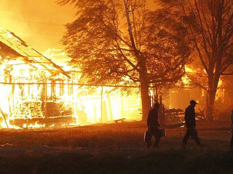 За сутки в Украине произошло 588 пожаров