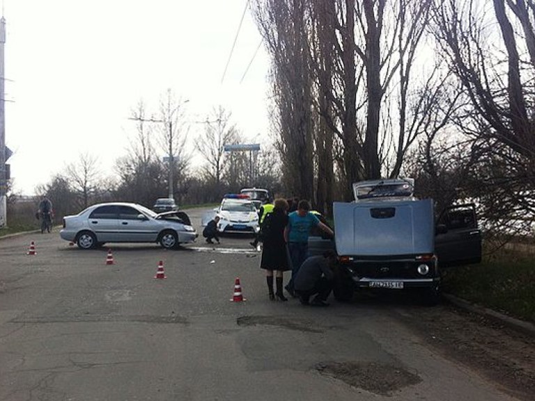 Четверо детей получили травмы вследствие ДТП в Славянске  (ФОТО)