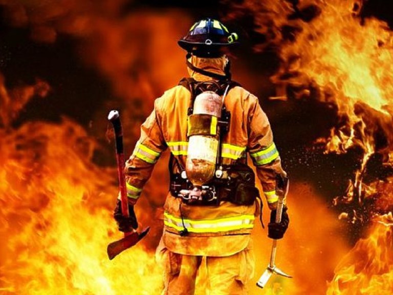 В Виннице горел центральный рынок (ВИДЕО)