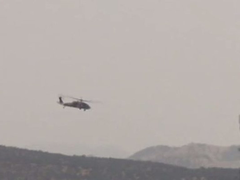 В Турции разбился полицейский вертолет с 12 людьми на борту (ФОТО)