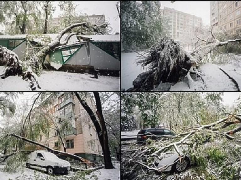 В Кишиневе из-за снегопада объявили ЧП (ФОТО, ВИДЕО)