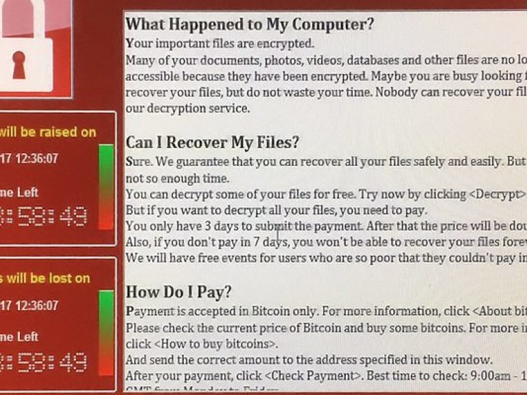Эксперт рассказал, как защититься домашним пользователям от вируса-вымогателя WannaCrypt