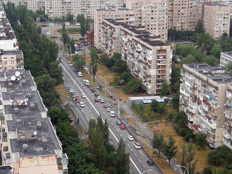 Движение транспорта на улице Иорданской в ​​Киеве частично ограничат до июня