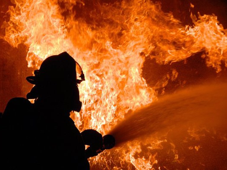 В Киевской области произошел крупный пожар на свалке