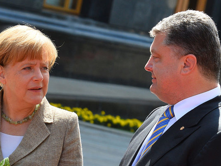 20 мая Порошенко встретится с Меркель