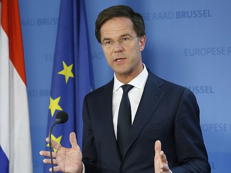 Премьер-министр Нидерландов заявил о готовности сената страны поддержать ассоциацию Украина-ЕС