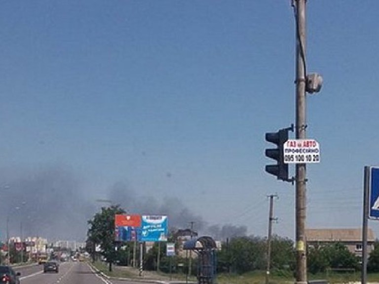 Вблизи Броваров начался масштабный пожар – очевидцы (ФОТО)