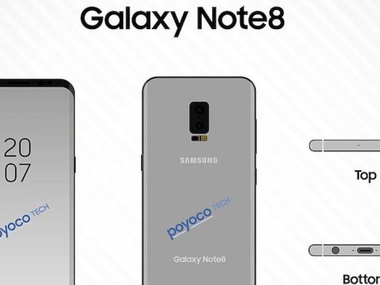 В Интернете опубликованы &#171;живые&#187; фото Galaxy Note 8 (ФОТО)