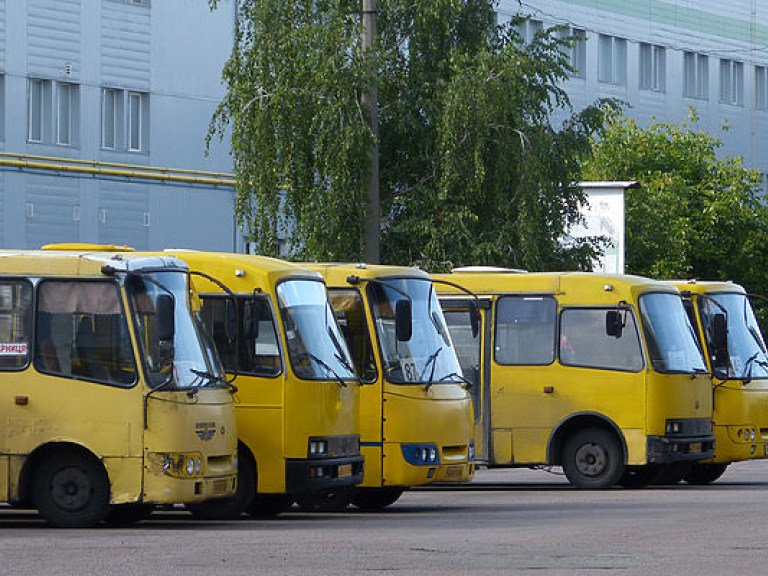 Маршрутное такси № 500 в Киеве изменит схему движения