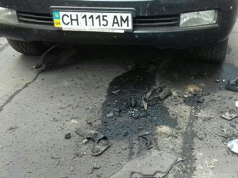 В Сети выложили видео взрыва внедорожника в Киеве