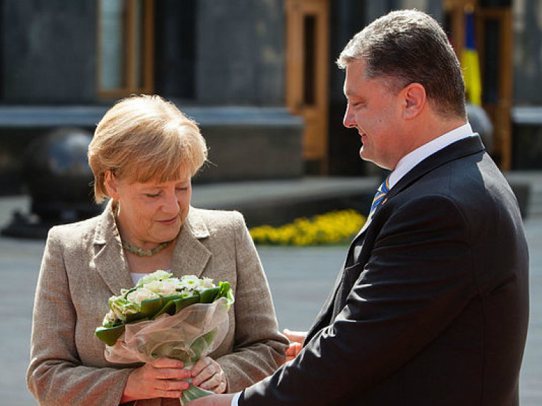 Политолог подвел итоги встречи  Порошенко и Меркель