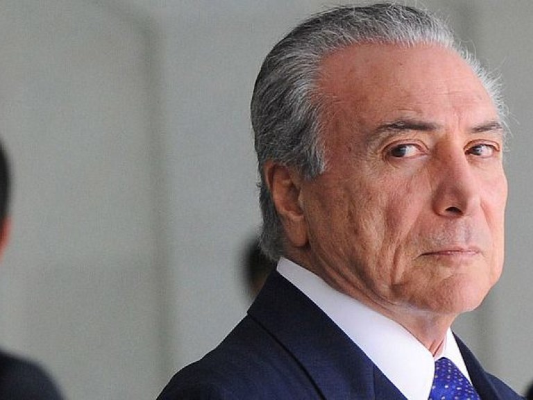 Президента Бразилии обвинили в получении крупной взятки