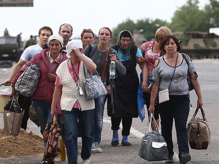В Киеве подсчитали количество переселенцев