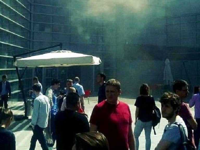 В Москве в здании &#171;Яндекса&#187; вспыхнул пожар (ФОТО)