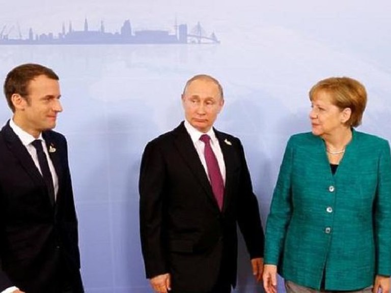 Стали известны итоги встречи по Украине Меркель, Макрона и Путина на саммите в Гамбурге