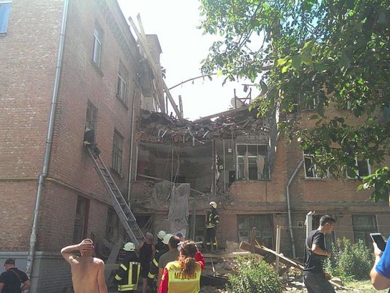23 пострадавшим от взрыва дома в Киеве предоставили временное жилье