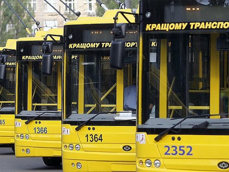 Киевские троллейбусы №3, №8, № 40 временно изменят маршрут движения