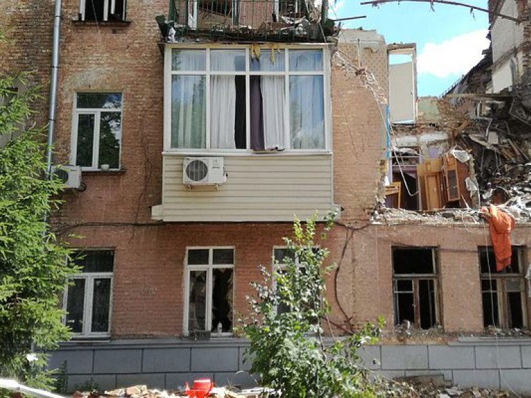 Названа причина взрыва в доме на Голосеево