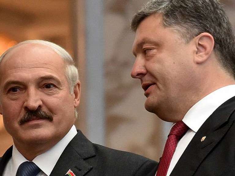 Порошенко встретился с Лукашенко в Киеве на Банковой (ВИДЕО)