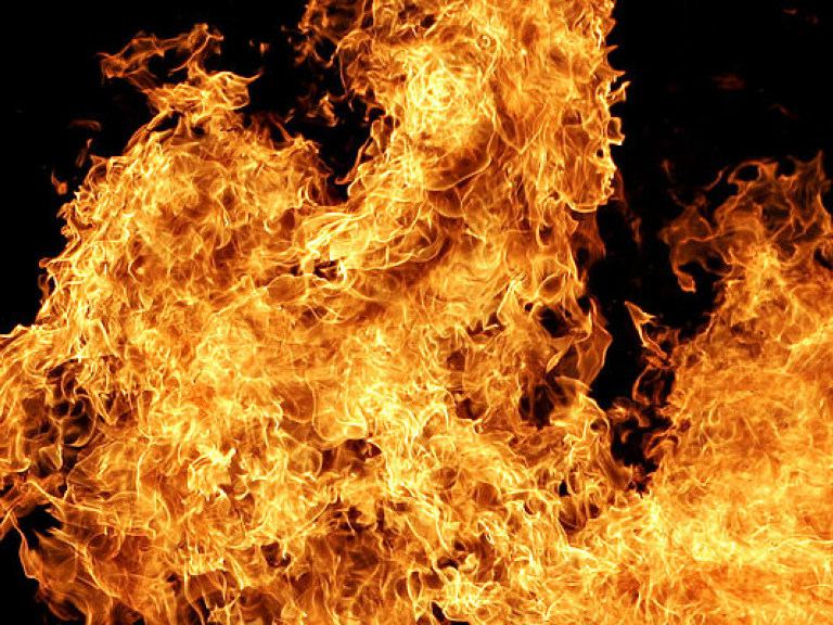В Харьковской области пожар уничтожил 300 тонн сена и соломы