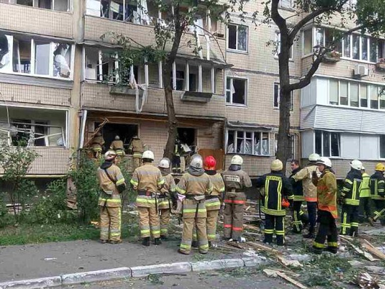 «Киевгаз» назвал вероятные причины взрыва дома в Голосеевском районе