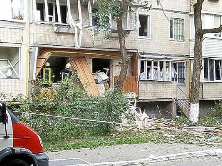 Спасательные работы после взрыва в жилом доме в Голосеевском районе Киева завершены &#8212; ГСЧС