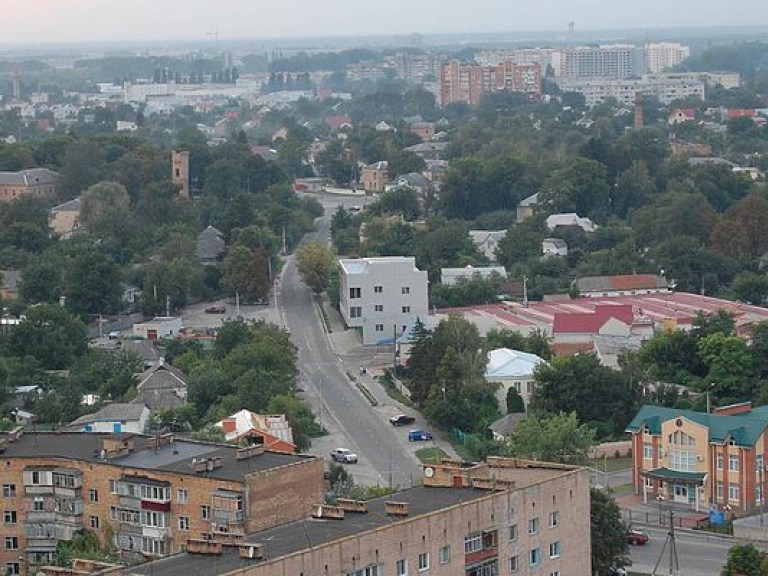 В Борисполе в результате урагана отключился свет (ФОТО)
