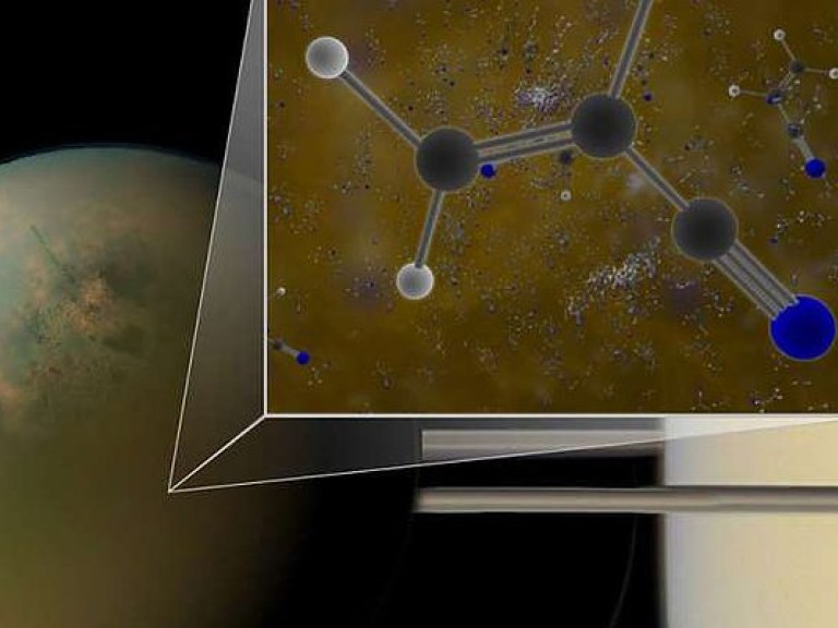В атмосфере спутника Сатурна обнаружили вещество для изготовления пластмассы (ФОТО, ВИДЕО)