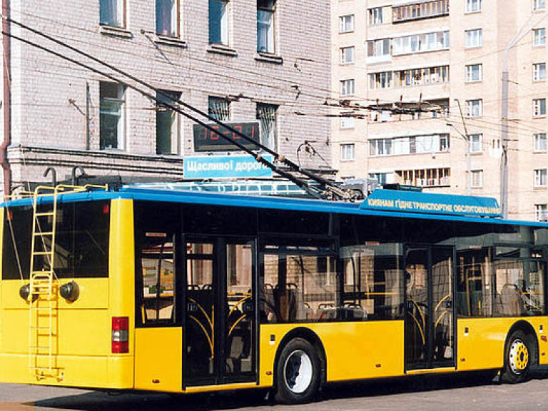 На Соломенке в Киеве изменят маршруты движения троллейбусов