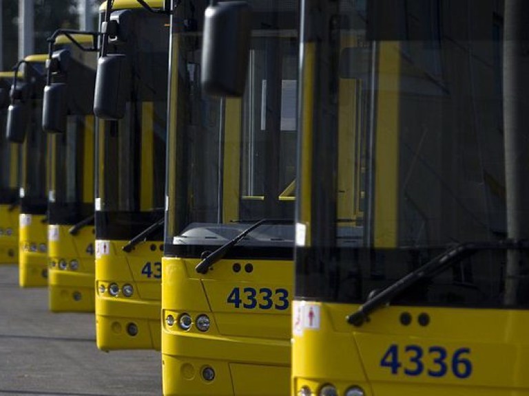 В ночь на 3 августа  будет изменена работа нескольких киевских троллейбусов