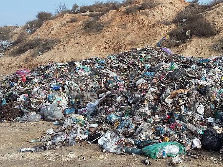 В Житомирской области нашли грузовик со львовским мусором