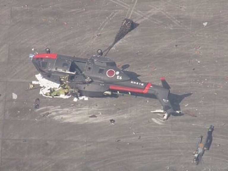 В Японии разбился вертолет морских сил самообороны, есть пострадавшие (ФОТО)