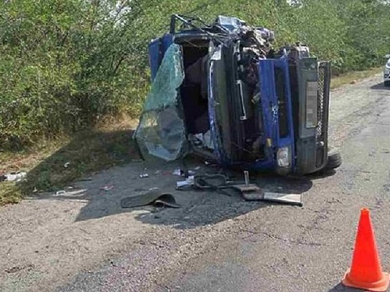 Полицейский погиб в результате ДТП в Запорожской области (ФОТО)