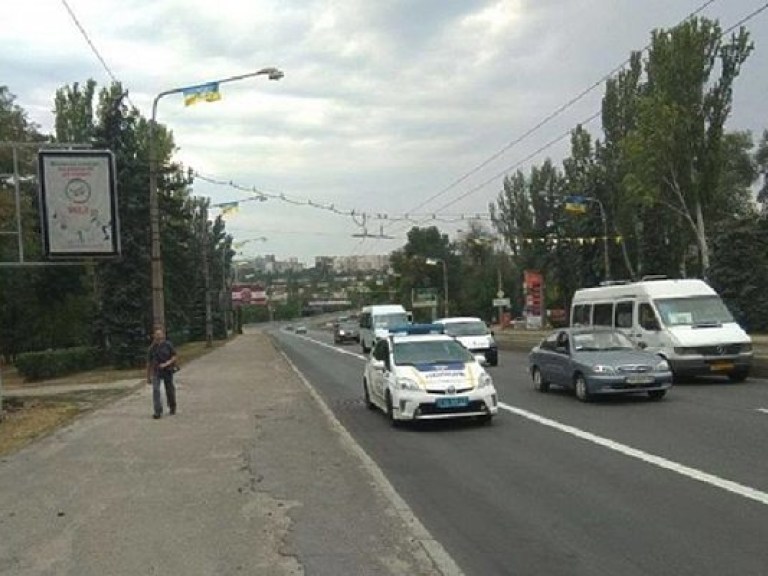В центре Запорожья перевернулся автомобиль, погиб водитель (ФОТО)